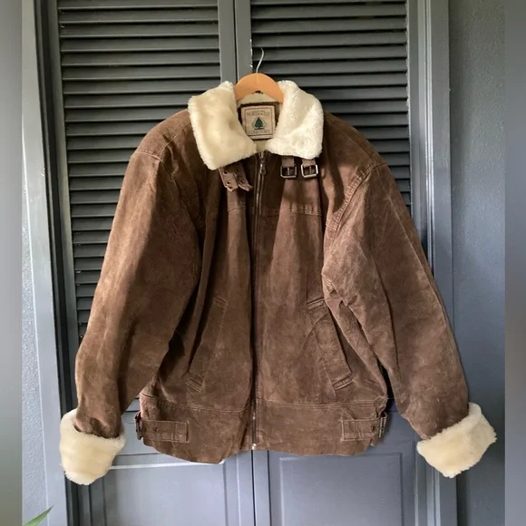 Northwest Territory leather jacket, fur trim - Picture 3 of 14
